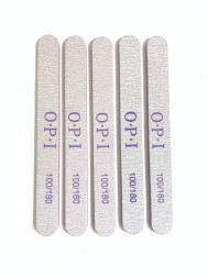 OPI   Пилка прямая на дереве   18см   100/180   (50шт)   [26]