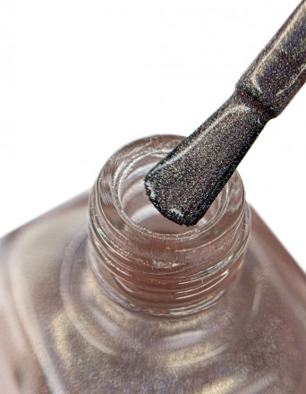 IQ BEAUTY   Prolac   #174 HYPNOSIS MILKSHOT   12,5мл   Лак для ногтей с биокерамикой голографик