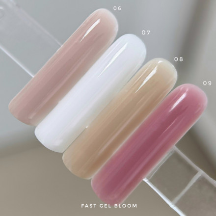 BLOOM   Gel FAST   #07   30мл   Гель для моделирования молочный