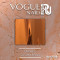 VOGUE NAILS   Фольга для отпечатывания    ОРАНЖЕВАЯ   (под заказ)