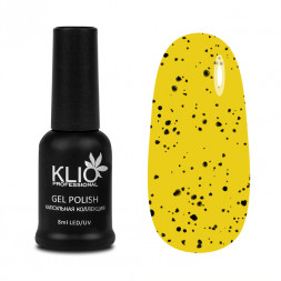 KLIO  Гель-лак  Капсульная  коллекция  8мл  №105  (с черным шиммером)