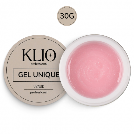 KLIO   Гель для моделирования Unique gel   №01  PINK GLOW   30г