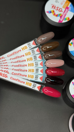 BSG   KONFITYUR HB   #109   НИЗКАЯ ВЯЗКОСТЬ   13г (шайба)   Гель для моделирования средне-жидкий