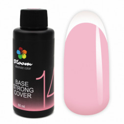 BLOOM   Base Strong COVER   #14   50мл (бутылка)   База камуфлирующая жесткая