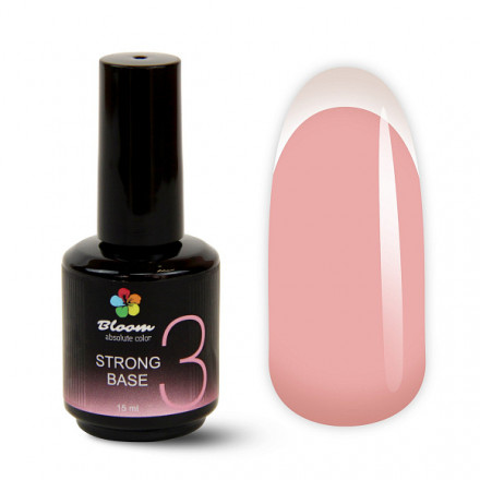 BLOOM   Base Strong COVER   #03   15мл   База камуфлирующая
