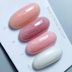 BLOOM   Base Strong   MILK   50мл (бутылка)   База камуфлирующая молочная